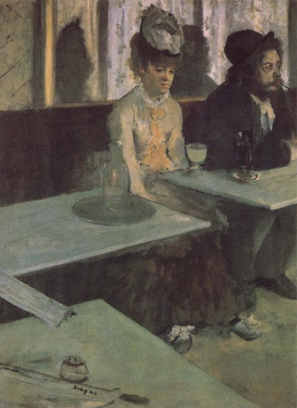 Edgar Degas The Absinth Drinker oil painting image
